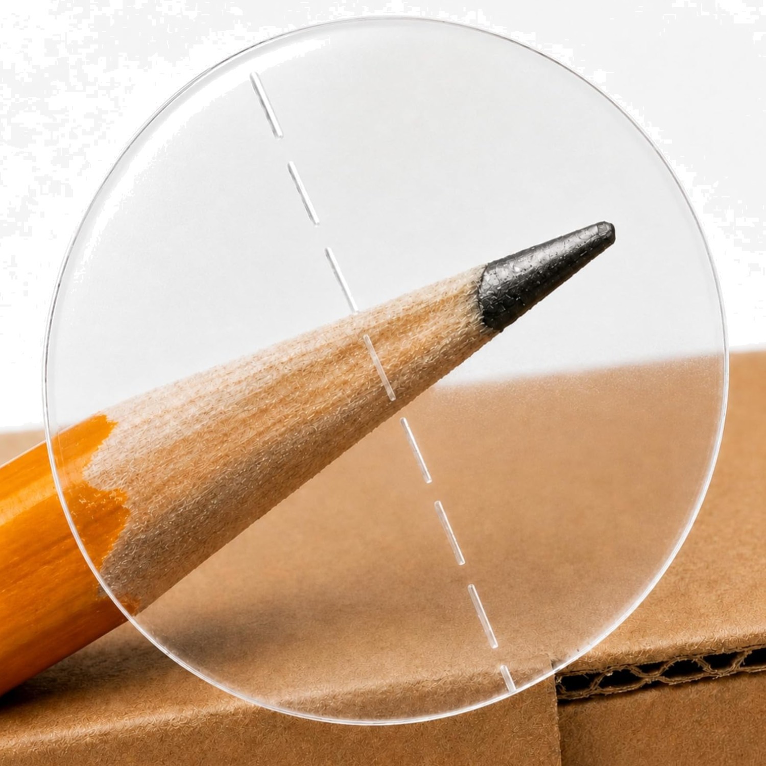 1 Inch Clear Wafer Seals: 5,000 Perforated Mailing Tabs for Secure Packaging