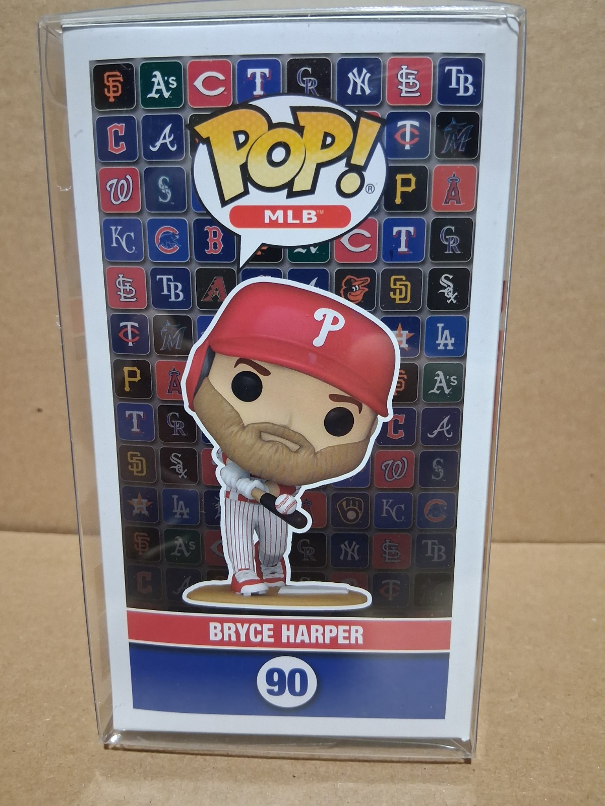 Funko Pop! Vinyl: Bryce Harper MLB Baseball Figure #90 New