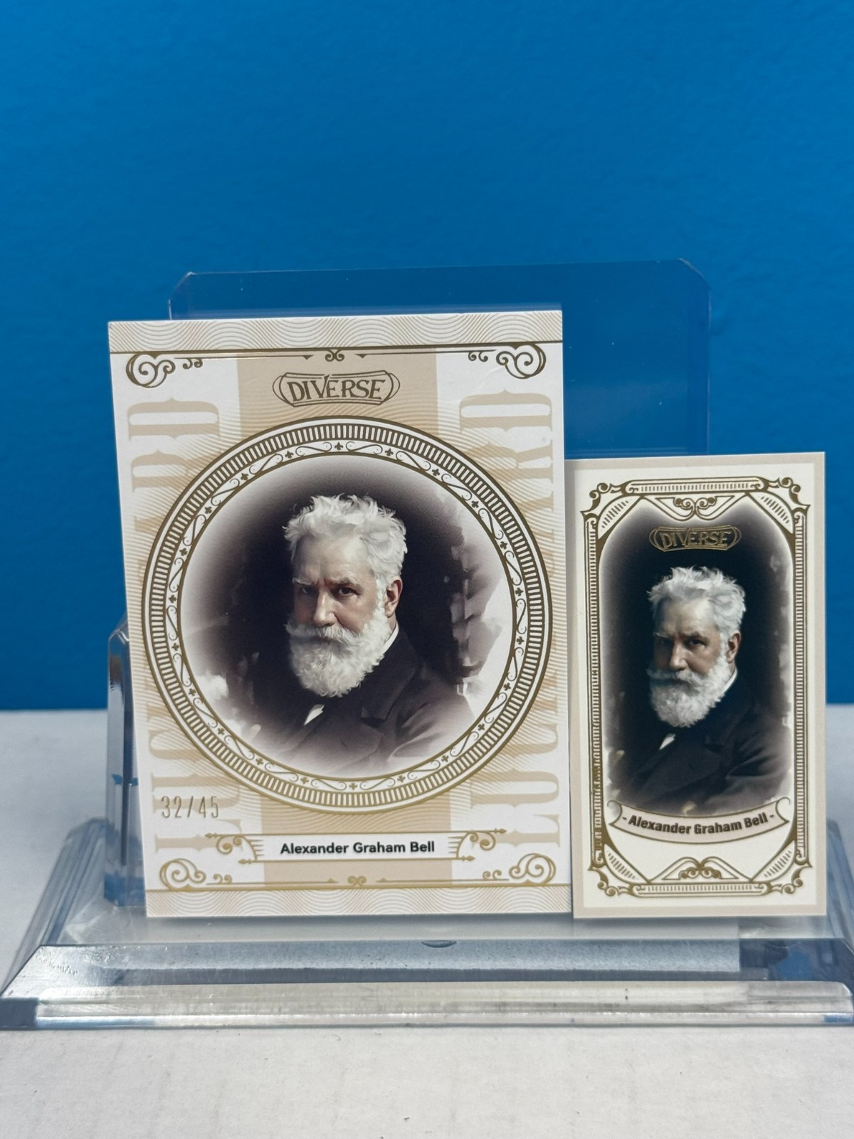 2024 Kakawow Diverse Alexander Graham Bell Rip Card & Insert