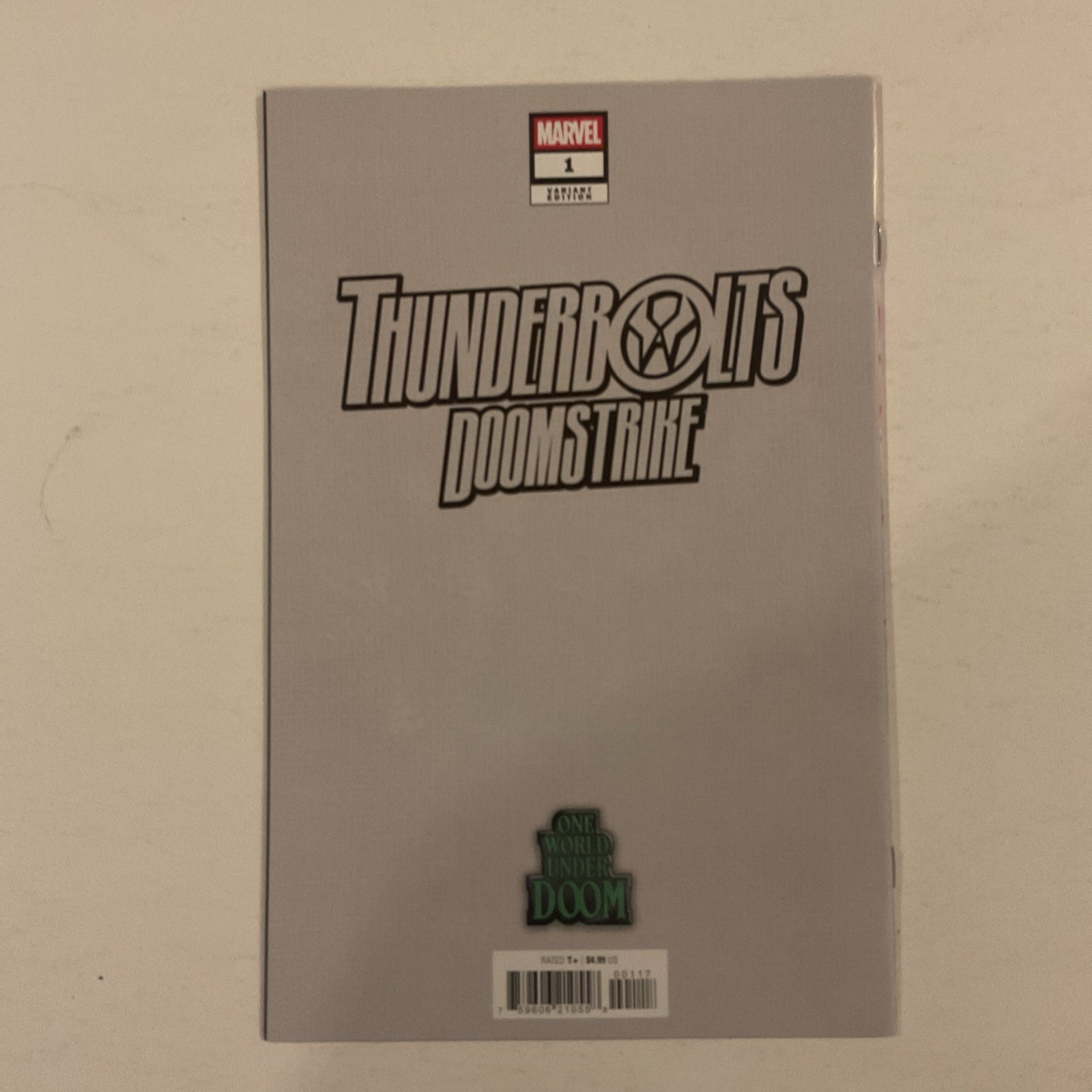 THUNDERBOLTS DOOMSTRIKE #1 | IVAN TAO VIRGIN INCENTIVE VARIANT 1:50
