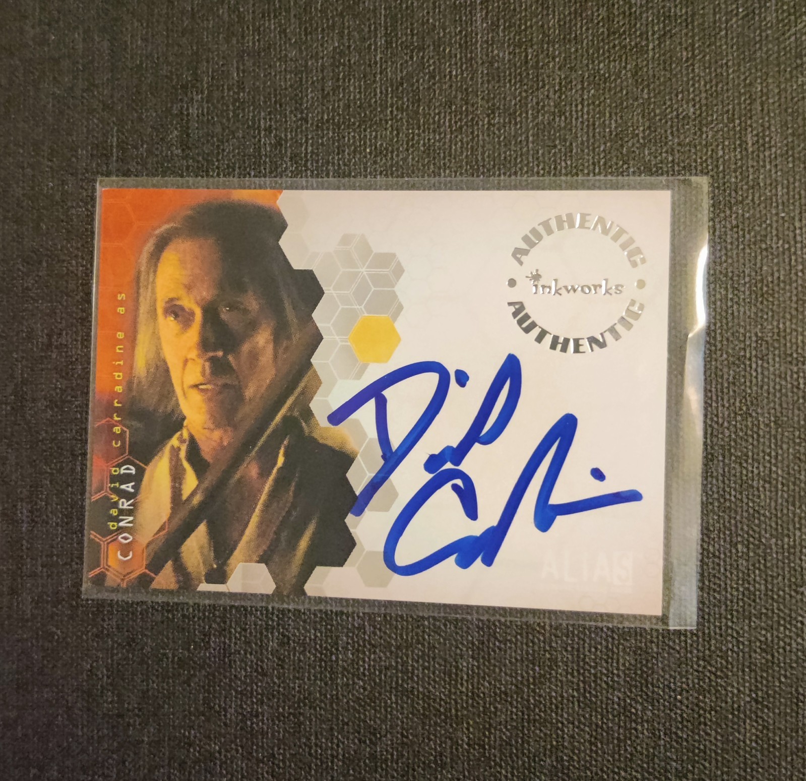 2004 Inkworks Alias Season 3 David Carradine Autograph Card A23 NM Kung Fu