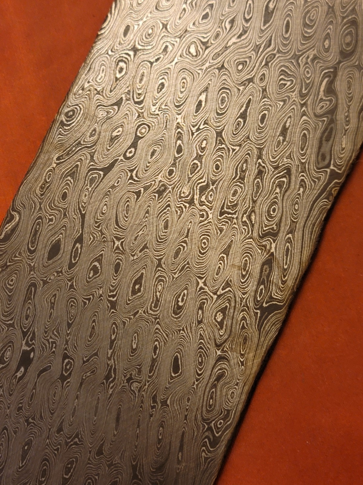 ALABAMA DAMASCUS STEEL BILLET BLANK,BLADE, KNIFE MAKING SUPPLIES – .150″ Thick