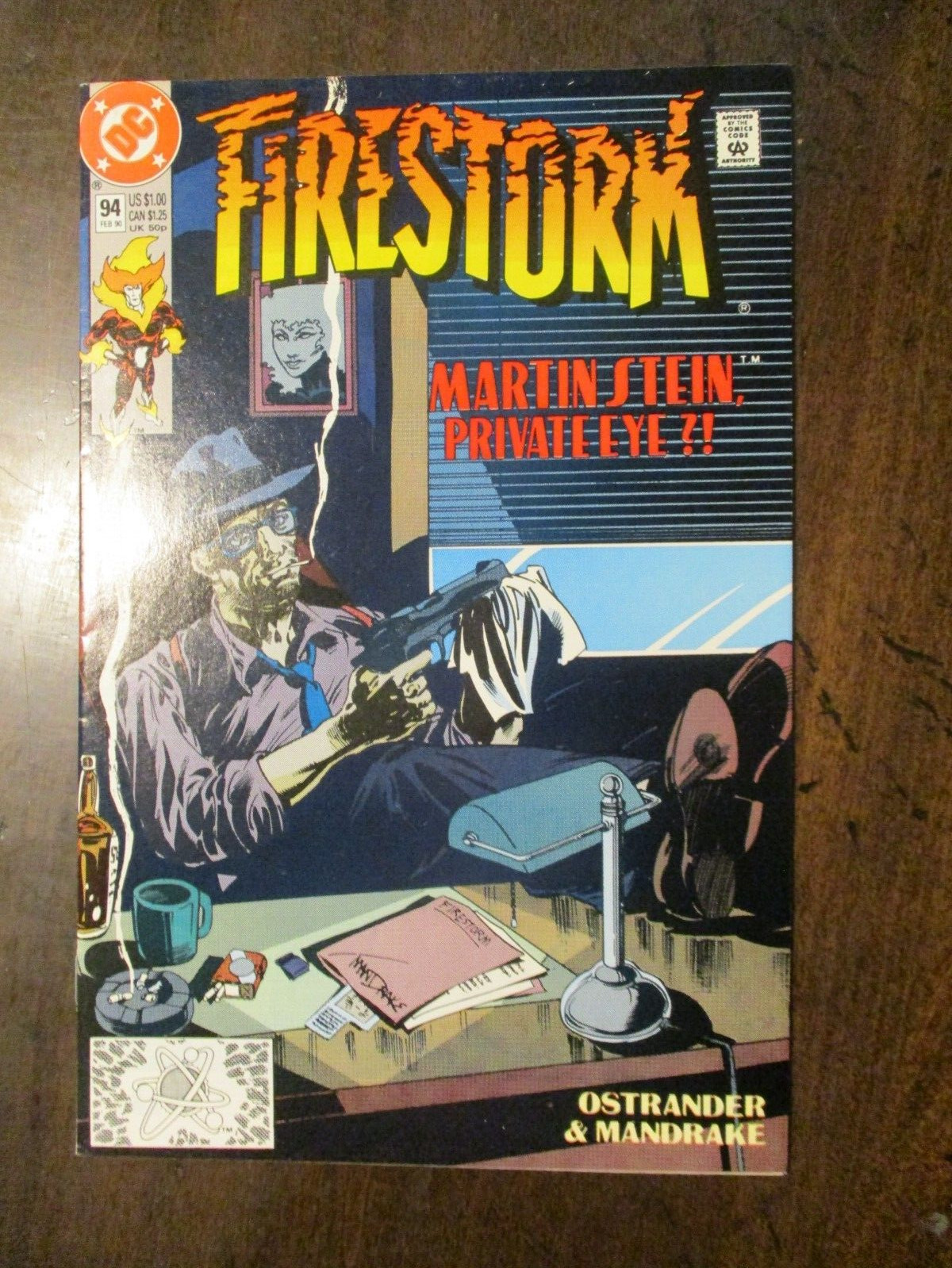 FIRESTORM #94 FEBRUARY 1990 NM- NEAR MINT 9.2 DC COMICS OSTRANDER MANDRAKE