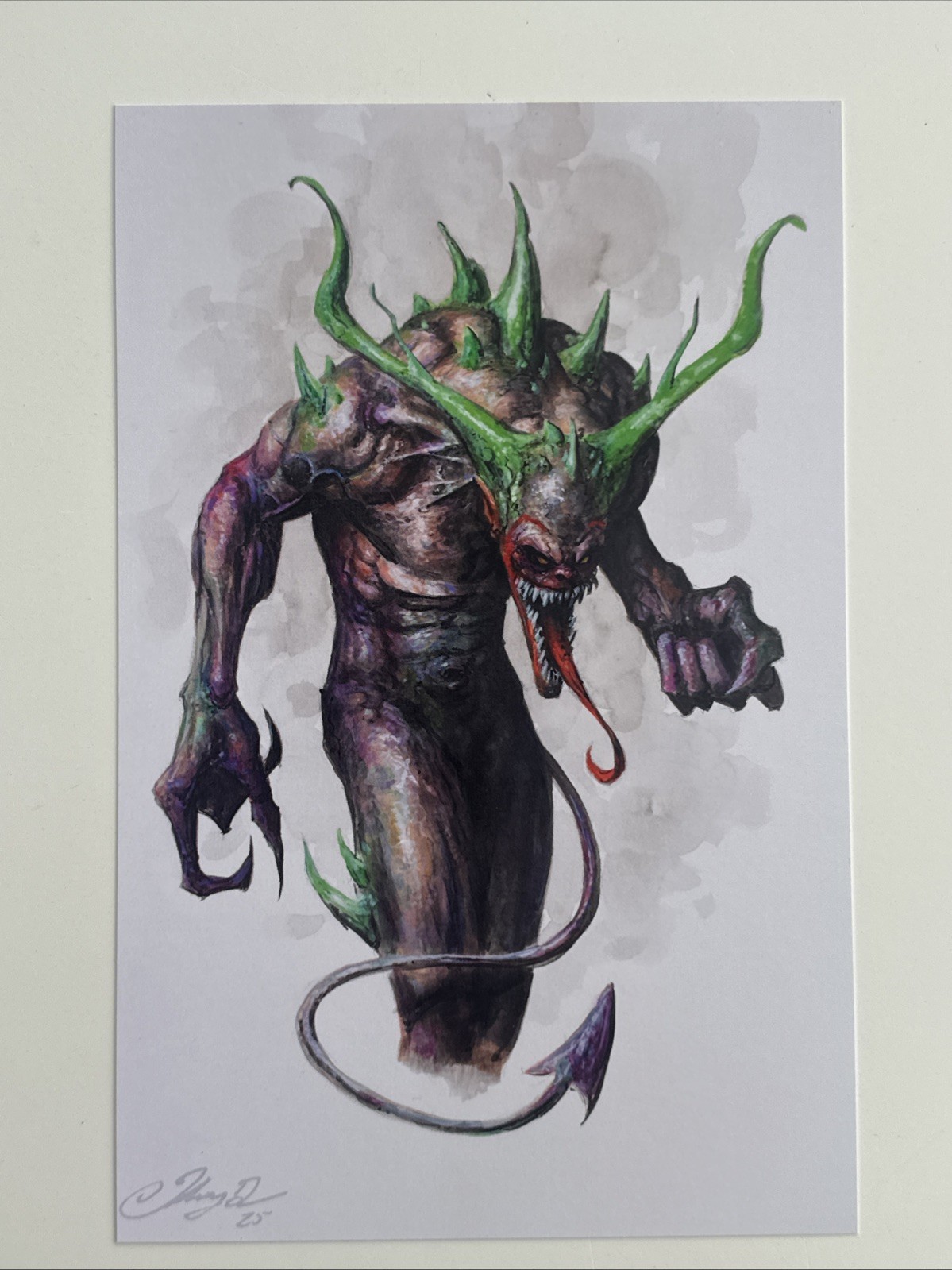 Absolute Comic Prints Batman & Bane (Bryan Silverbax) Joker (Johnny DesJardins)