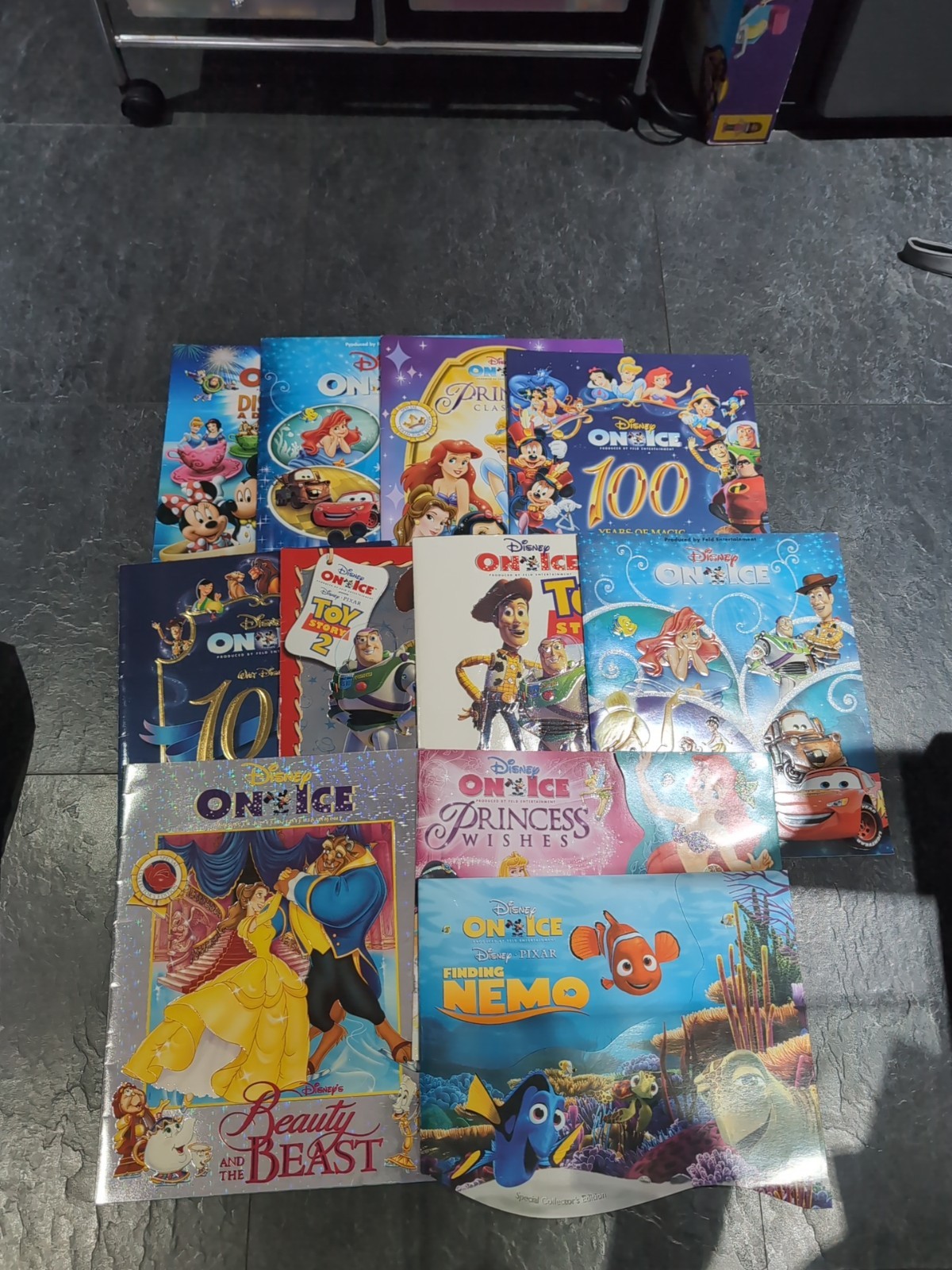 Bundle 11 X Disney On Ice Programmes Including Some Special Collectors Editions
