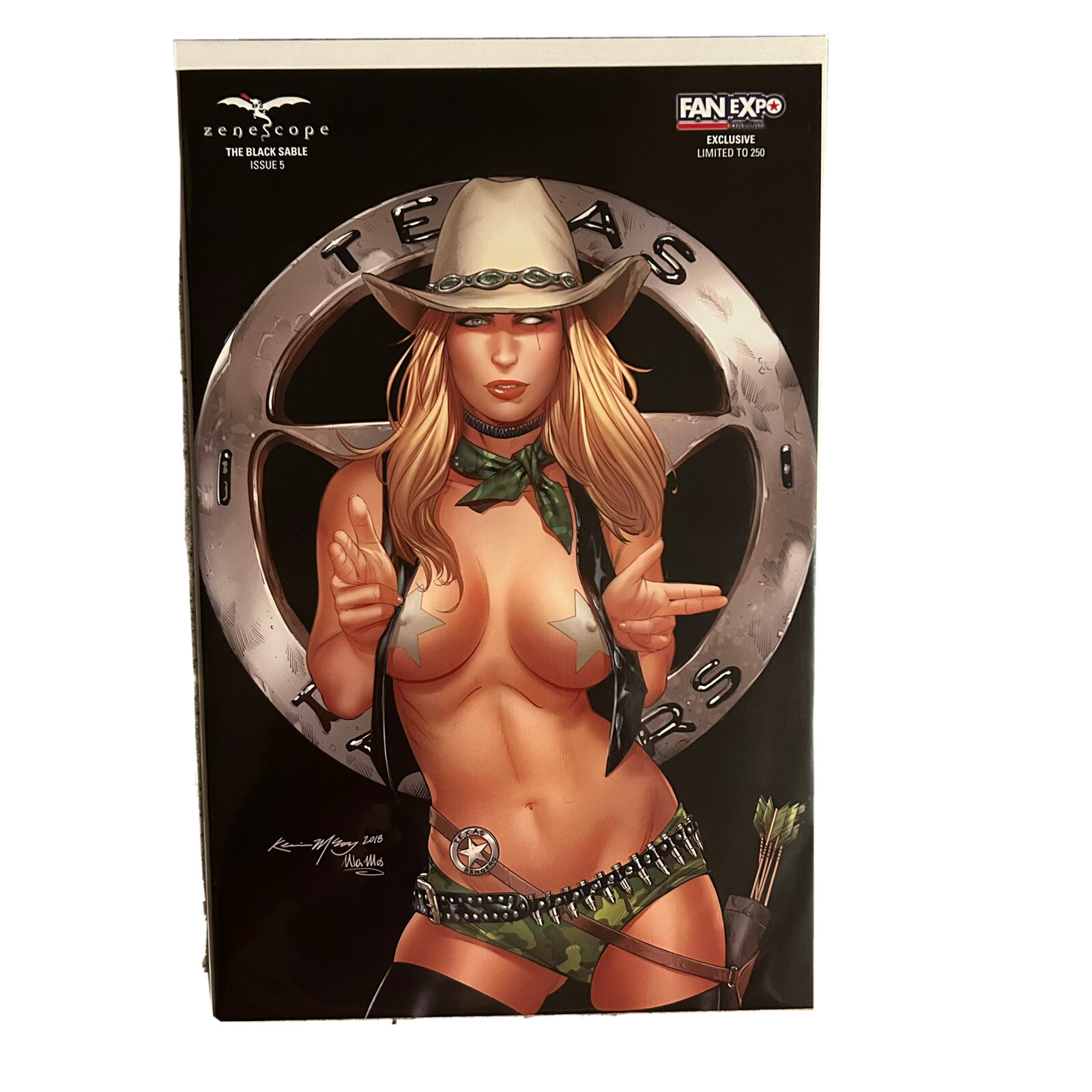 GFT: Black Sable #5 Dallas Fan Expo FREE SHIPPING!!