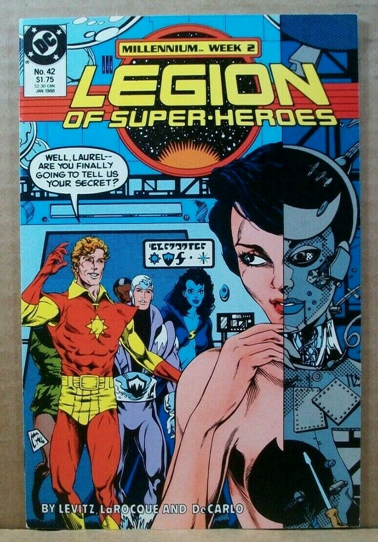 Legion Of Super-Heroes #42 (1987, DC Comics) VF+
