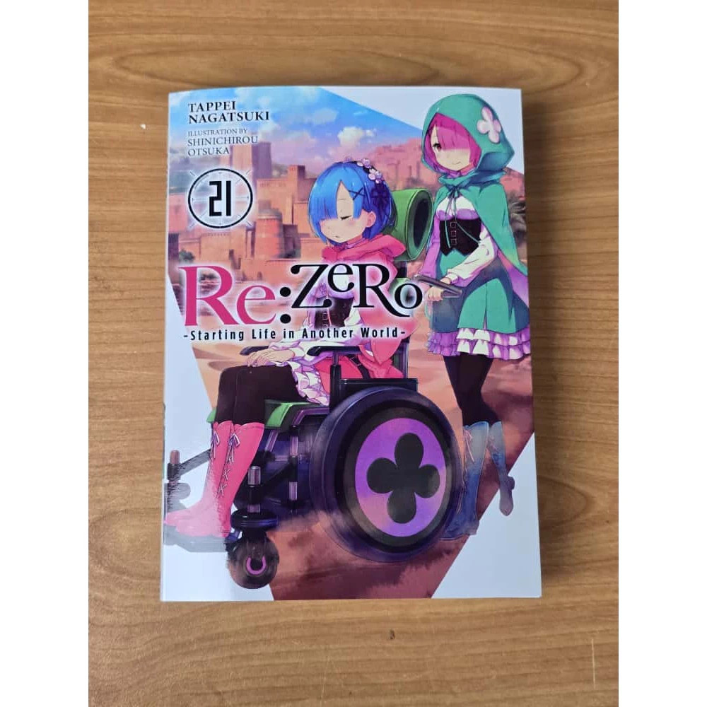 Re:Zero−Starting Life in Another World Vol. 1-26 Light Novel Eng. Ver. FULL SET