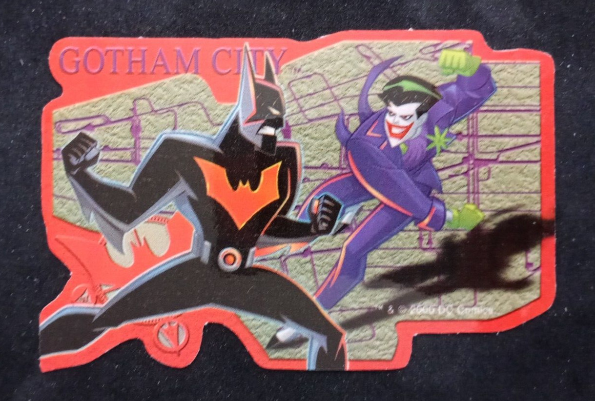 2000 A&A Global Industries Batman Beyond Vending Sticker (J)