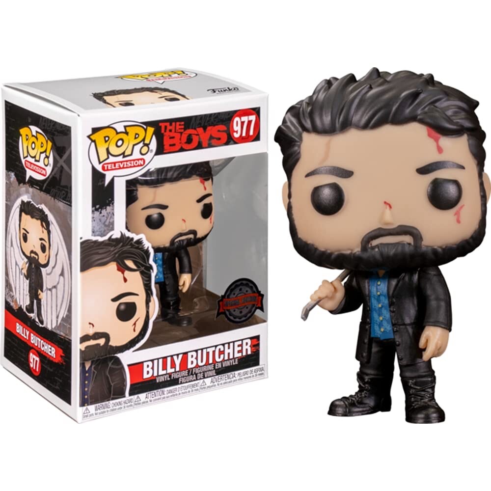 The Boys Funko Pop! Billy Butcher #977 (Bloody)*DAMAGED BOX*