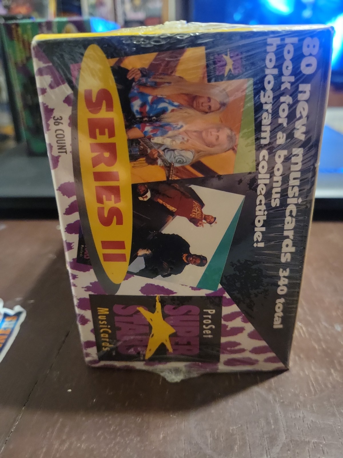 1991 Pro Set Super Stars MusiCards Music Cards MTV Sealed Box Series 2 Rap Rock