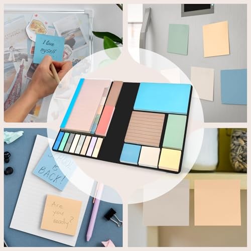 Sticky Notes Set 920 Pack, Divider Sticky Notes Tabs, Office 710pcs-pro