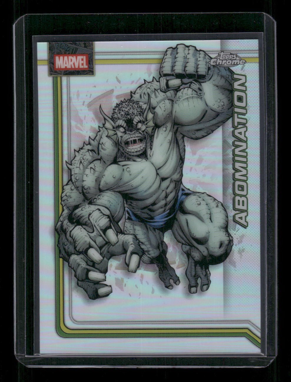 2026 Topps Chrome Marvel Refractor #001 ABOMINATION
