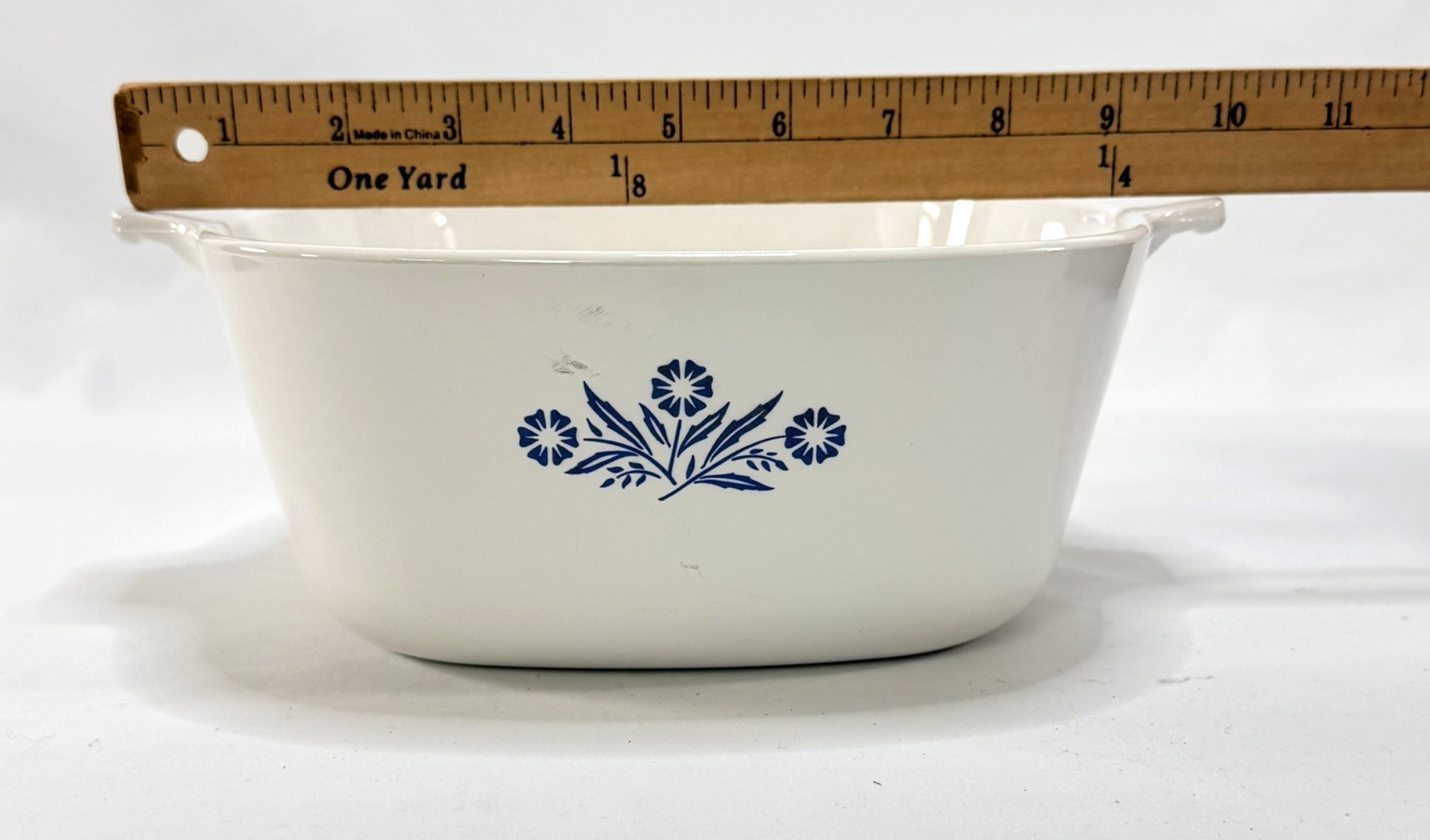 Corning Ware Blue Cornflower P-2 1/2-B 2.5 Qt Casserole Baking Dish 8×8 USA