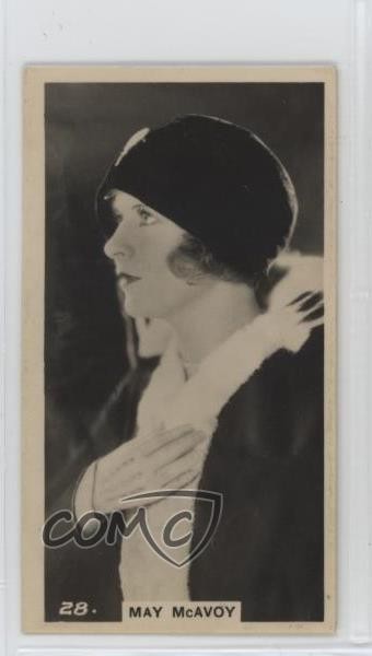 1925 BAT Cinema Stars Tobacco May McAvoy #28 14tz