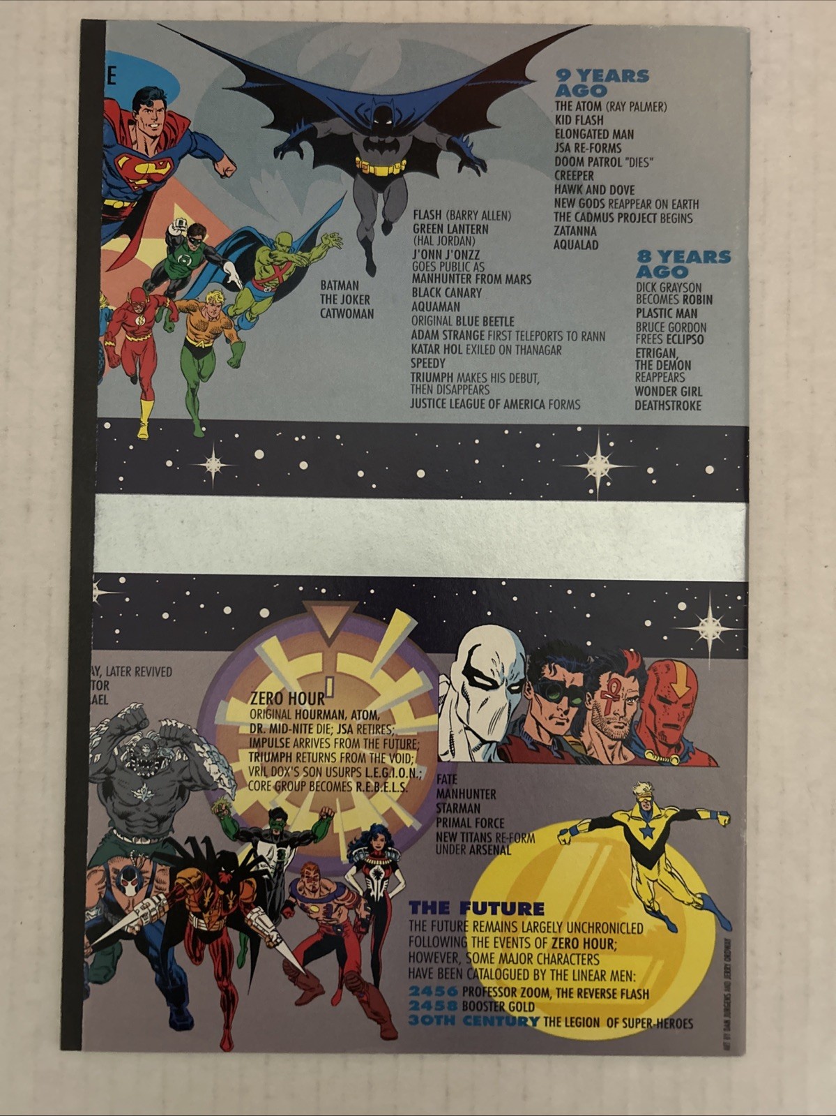 DC COMICS ZERO HOUR #0-4 + Batman 0; Set OF 6 BOOKS