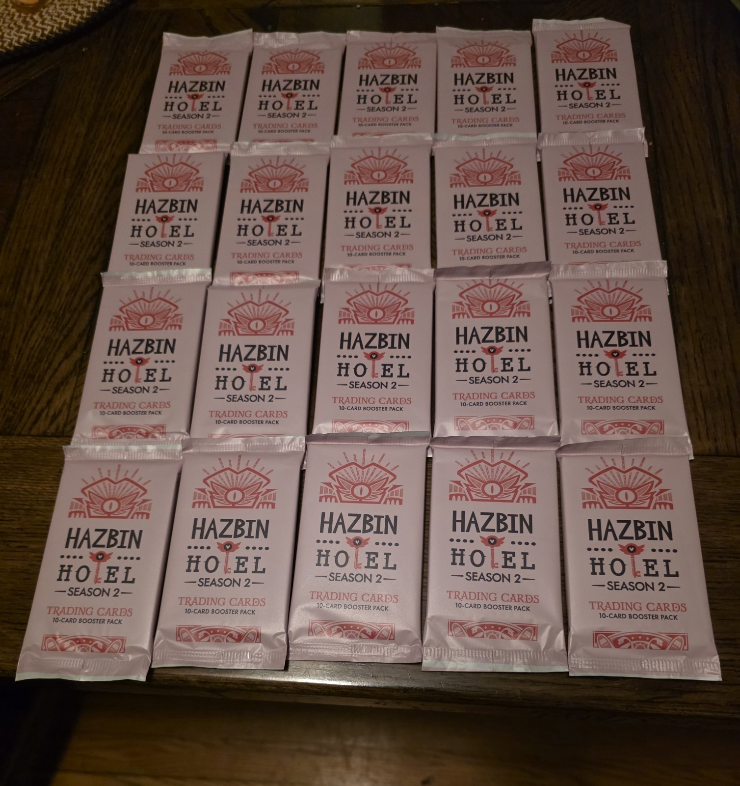 A24 Hazbin Hotel Season 2 Trading Card Booster Packs 20 Packs 10 Cards Each