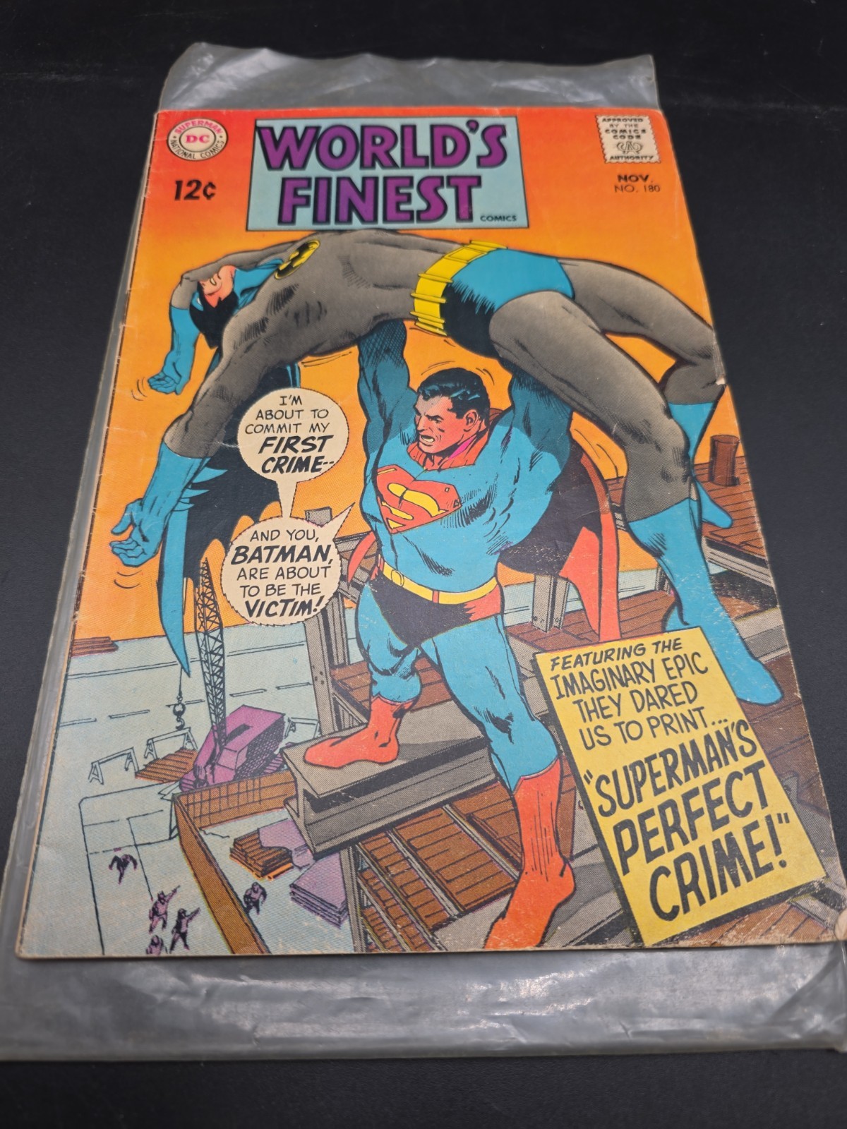 World’s Finest Comics DC #180 1968 Neal Adams Cover Comic Book