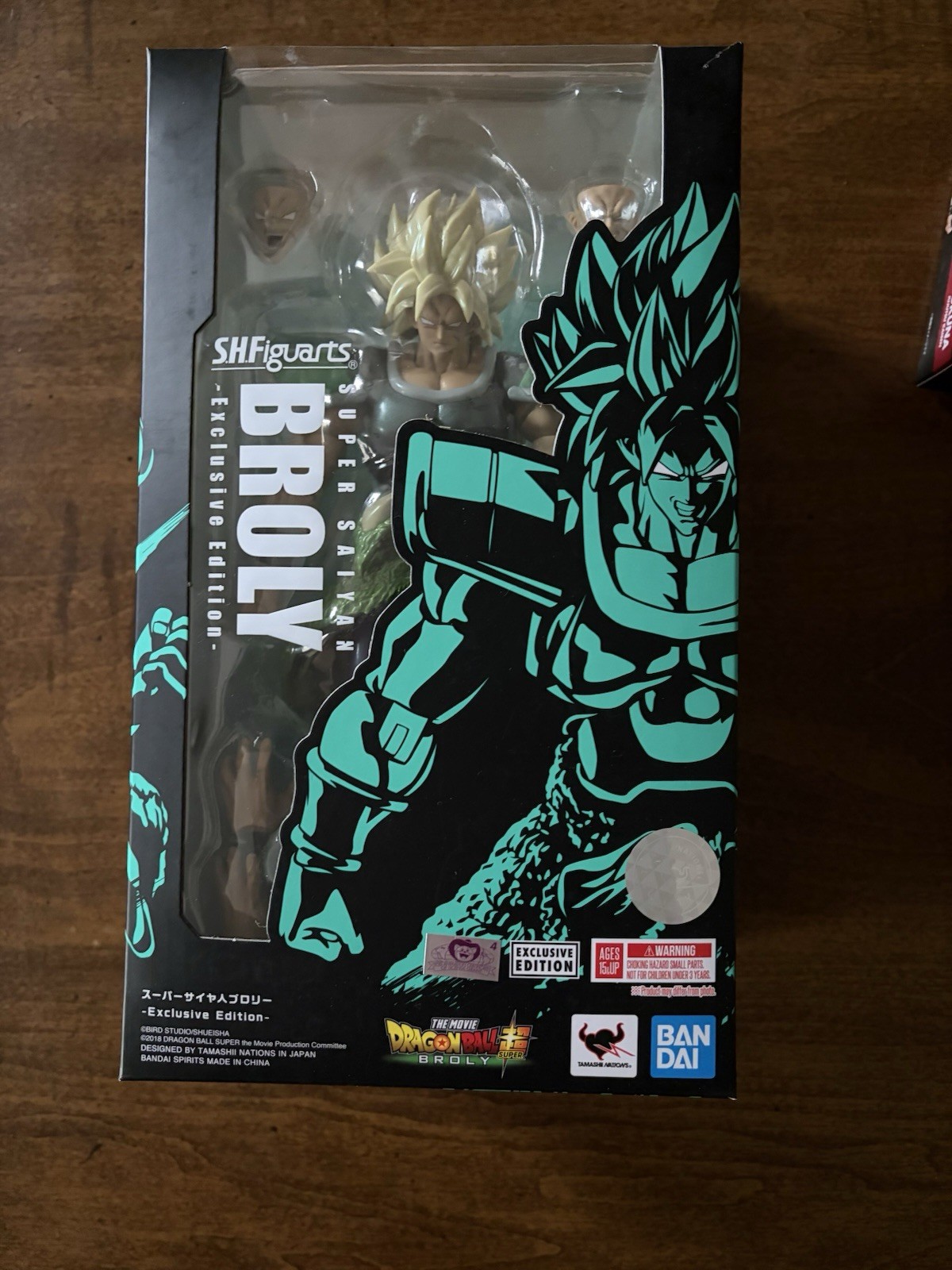 S.H.Figuarts Super Saiyan Broly NYCC Exclusive Edition Dragon Ball Super