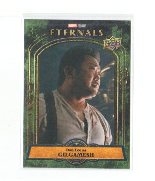 Marvel Upper Deck Eternals Green Parallel Character Card #96 Ma Dong Seok