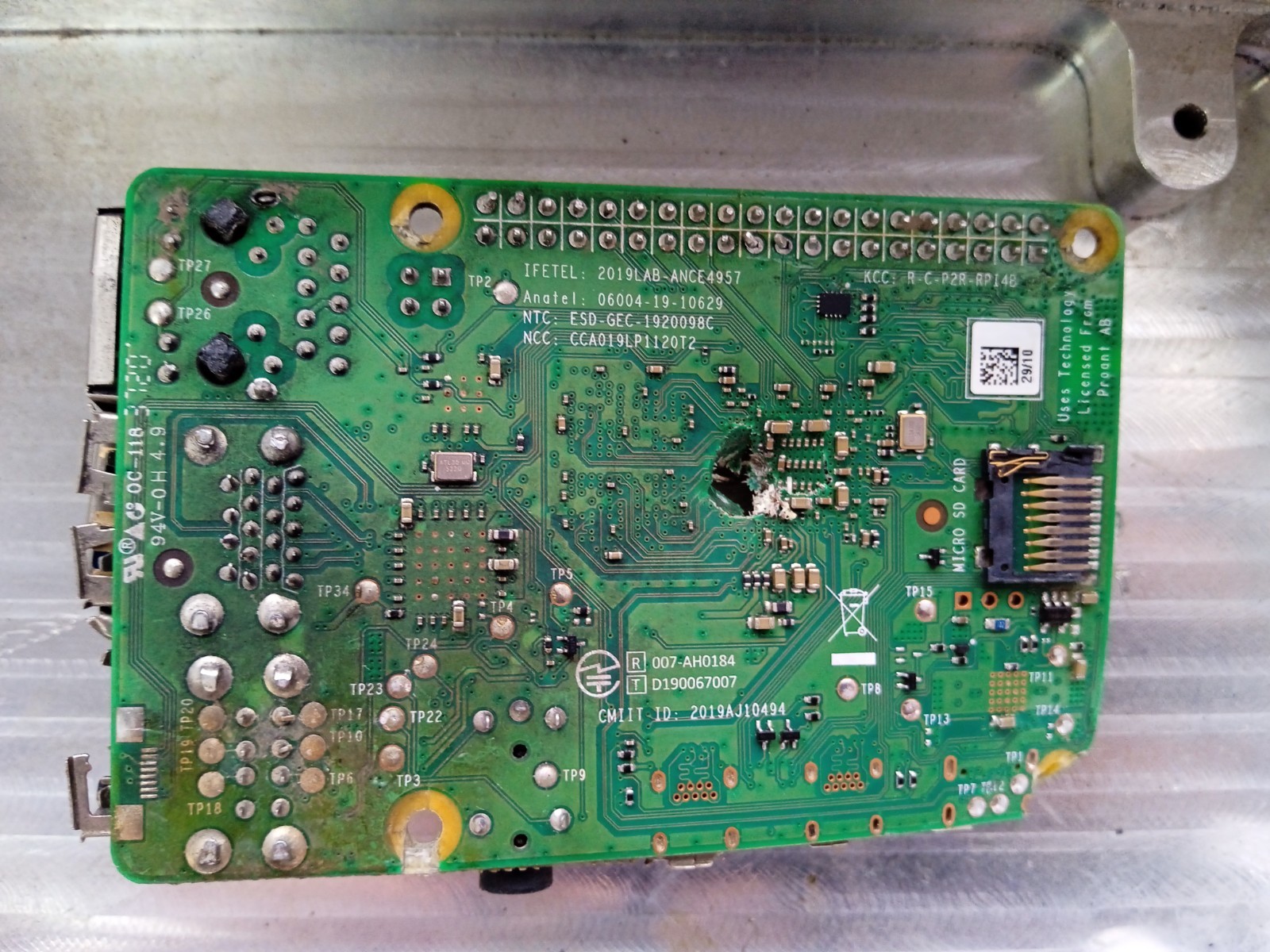 Shahed-136 Geran-2 UAV Data Processing Module Original Borsch Raspberry Pi Unit