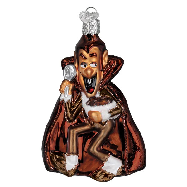 Old World Christmas COUNT CHOCULA (32770) Glass Ornament w/ OWC Box