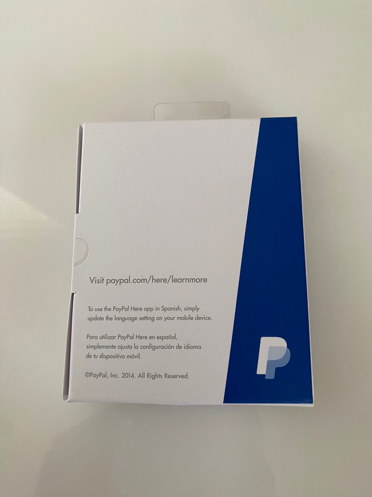 PayPal Mobile Credit Card Reader MasterCard Visa Discover American Express NIB