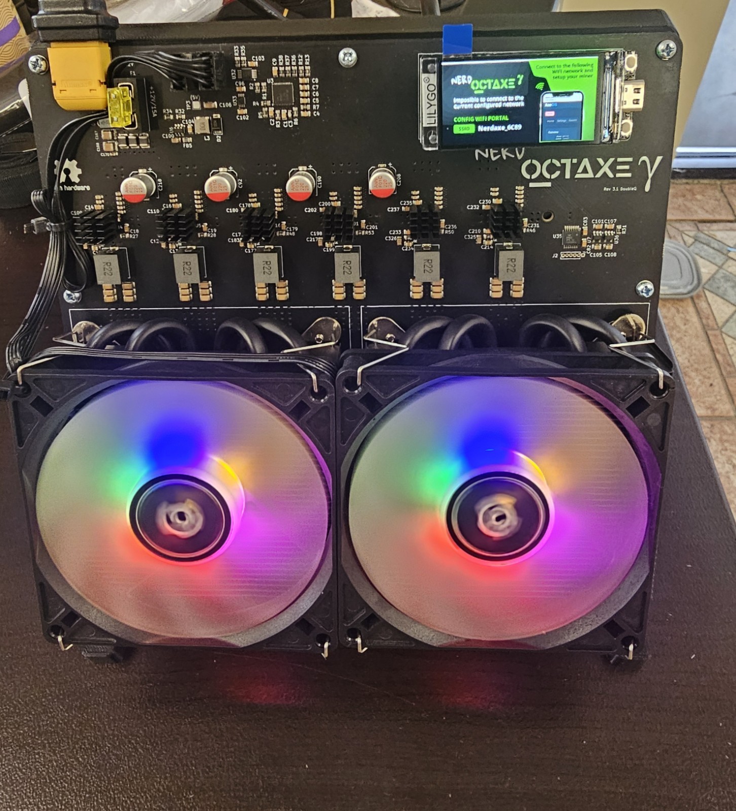 NerdOCTAXE Rev 3.1 Double Q