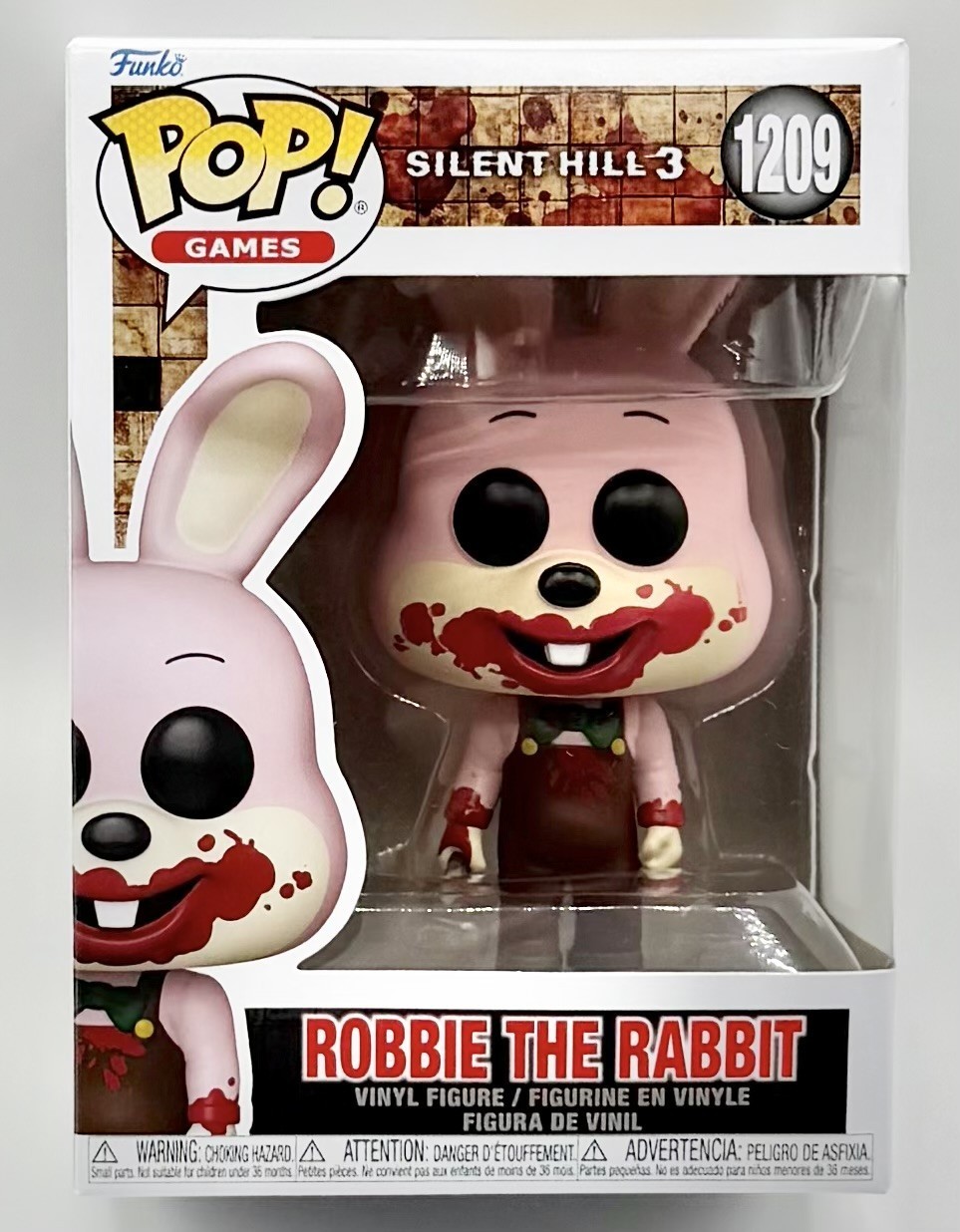 Funko Pop: Silent Hill 3 – Robbie the Rabbit #1209 – NIB