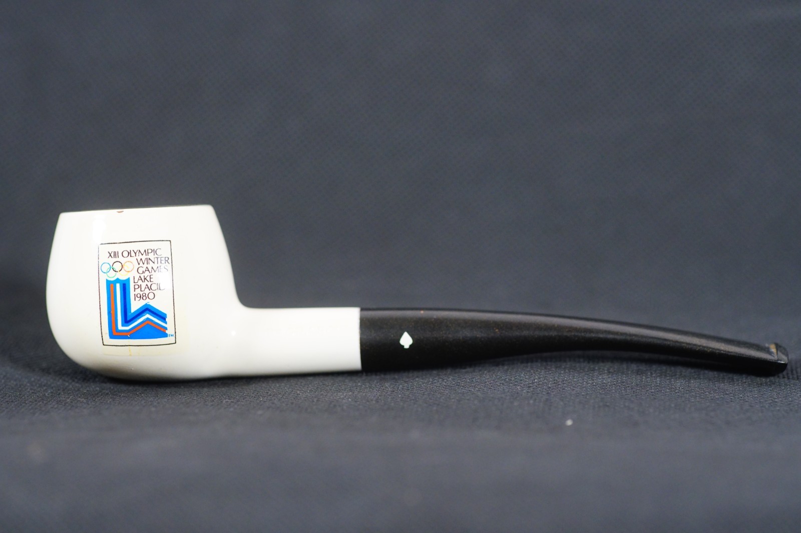 Dr Grabow Estate Tobacco Pipe 1980 US Olympic Winter Games Lake Placid SCARCE!