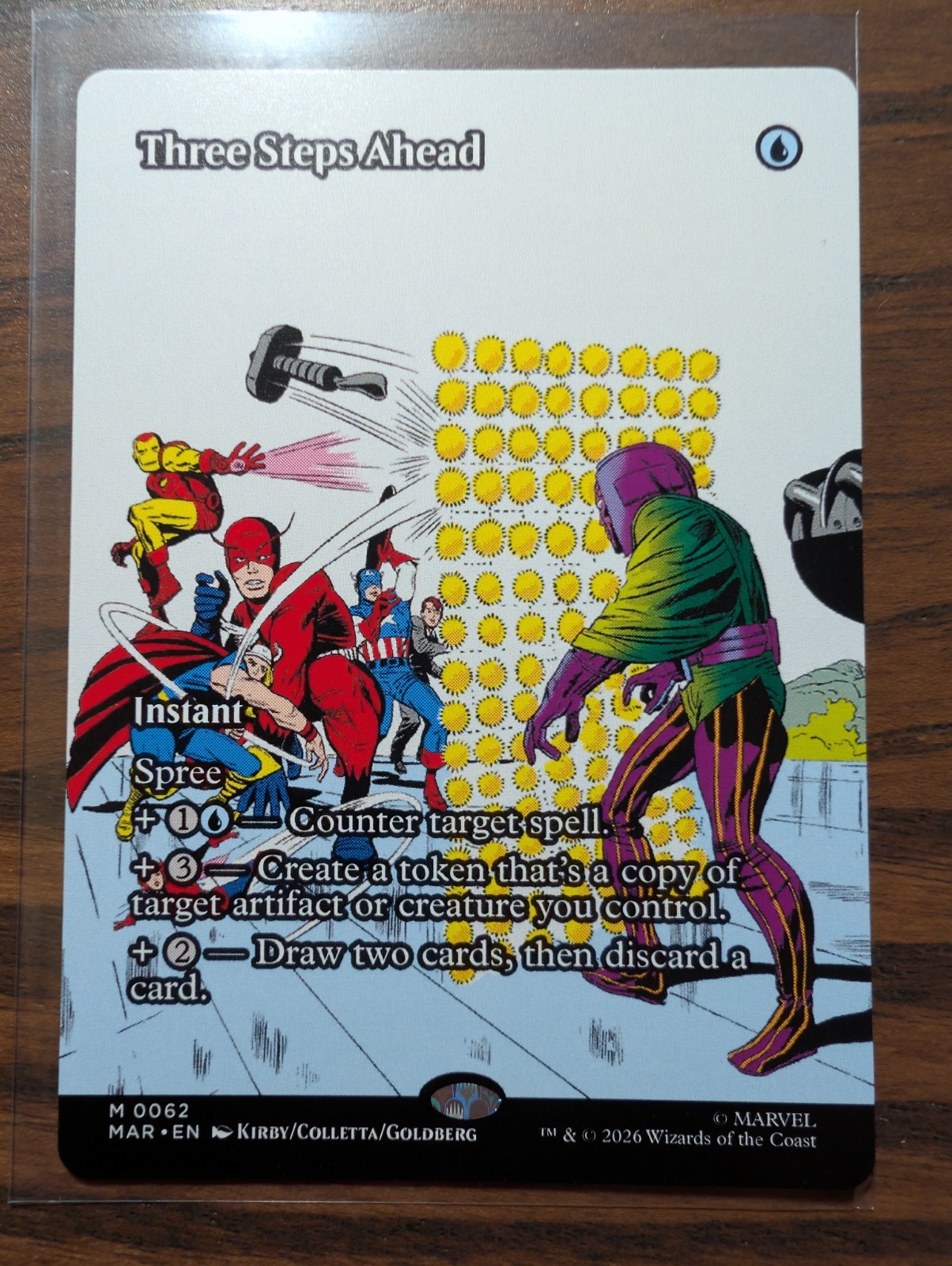Three Steps Ahead (Borderless Regular) – 62 – Marvel Universe Eternal-Legal – NM