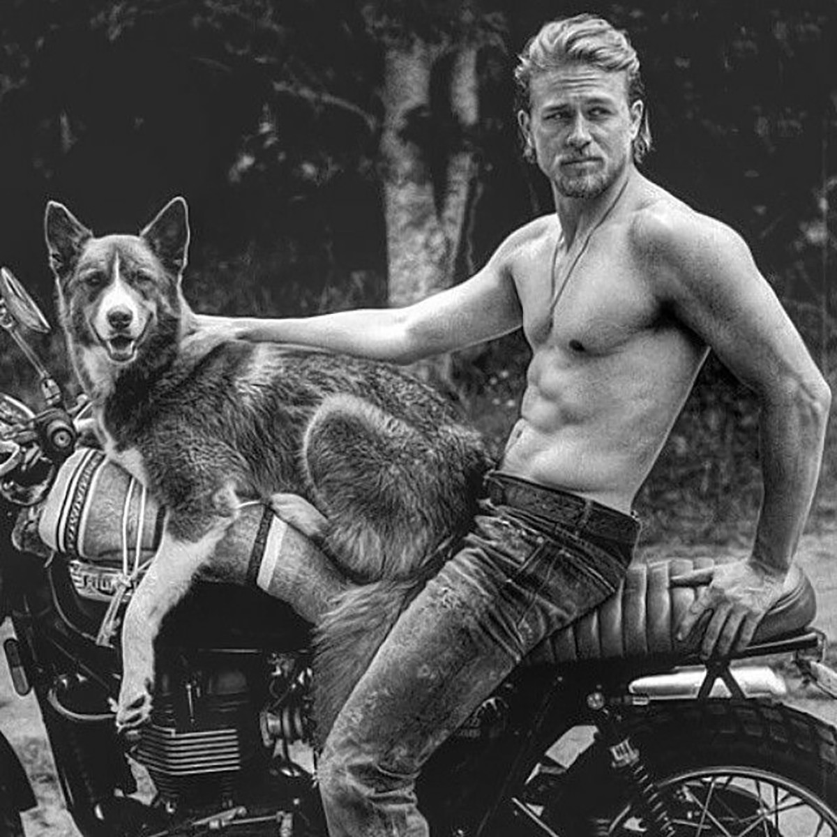 SOA JAX TELLER CHARLIE HUNNAM HOT SEXY DADDY Metal Fridge Magnet 4×4 1311
