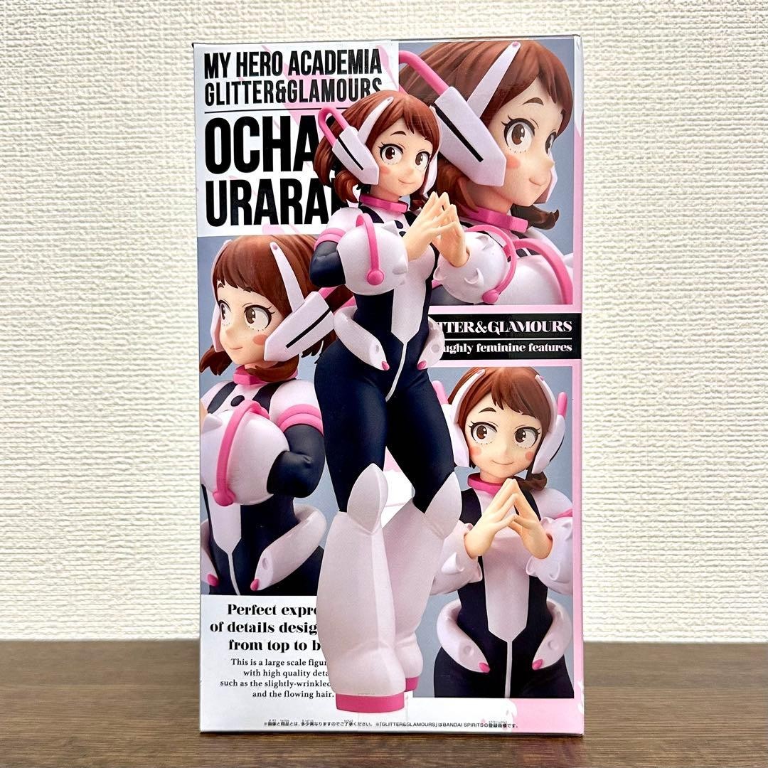 My Hero Academia GLITTER&GLAMOURS Figure Ochako Uraraka Bandai Japan Anime New
