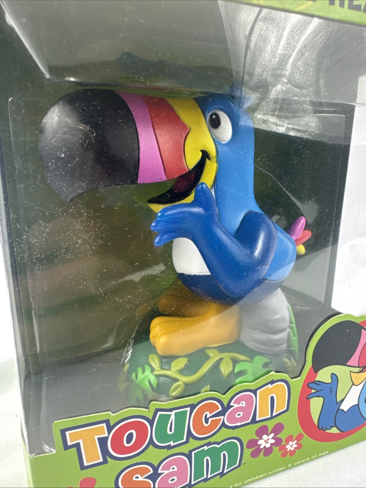 Funko Wacky Wobbler Toucan Sam Bobblehead Fruit Loops Retired Rare