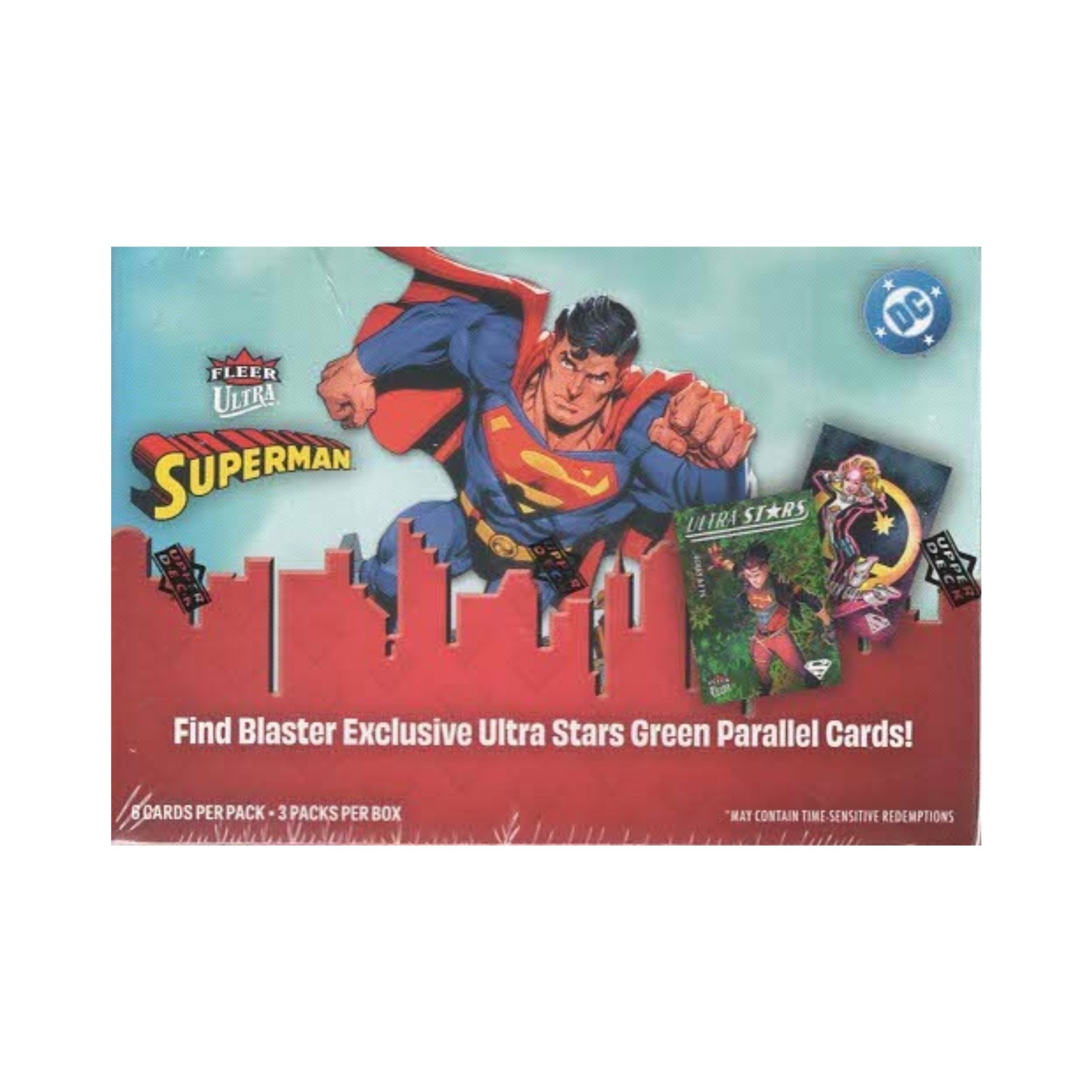 2025 Upper Deck Fleer Ultra Superman 18Ct Blaster Box | Volume Discount | Sealed