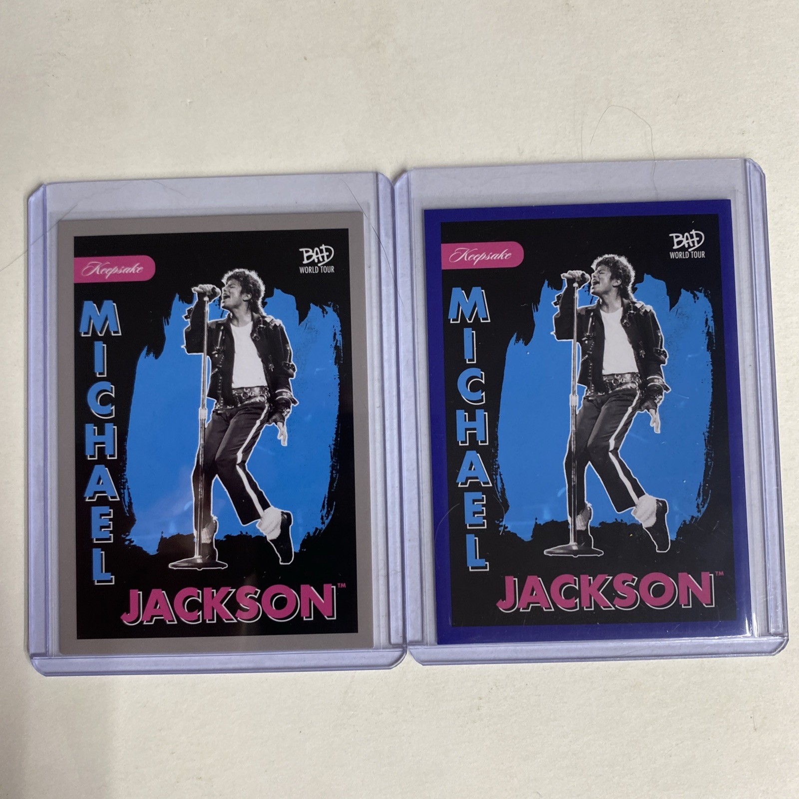Michael Jackson – 257 – Bad World Tour – Retro – 03/15 Platinum – 1:500 Packs