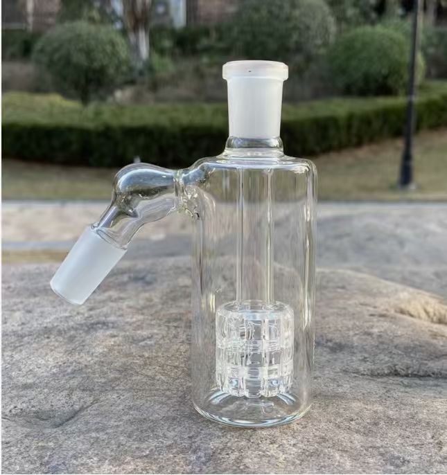 4.7 inch Premium 14mm 45° Mini Dry Ash Catcher Tobacco Water Pipe Bong Bubbler