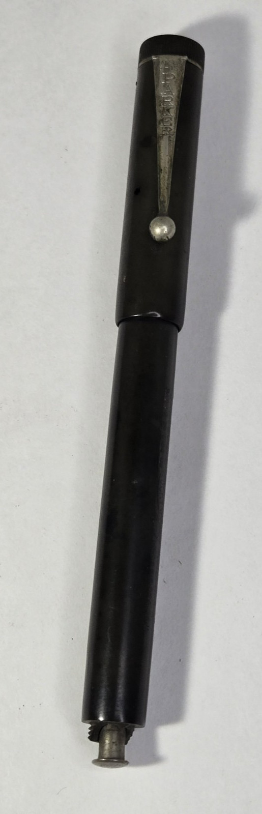 Vintage GEO S PARKER Fountain Pen LUCKY CURVE 1912 JACK KNIFE SAFETY