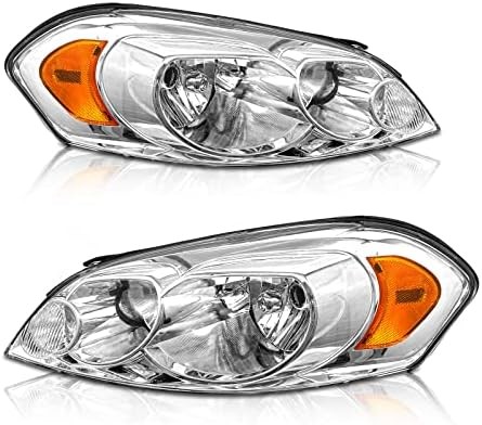 Headlights Assembly for 2006-2013 Chevy Impala | 2014-2016 Chevy Impala Limited