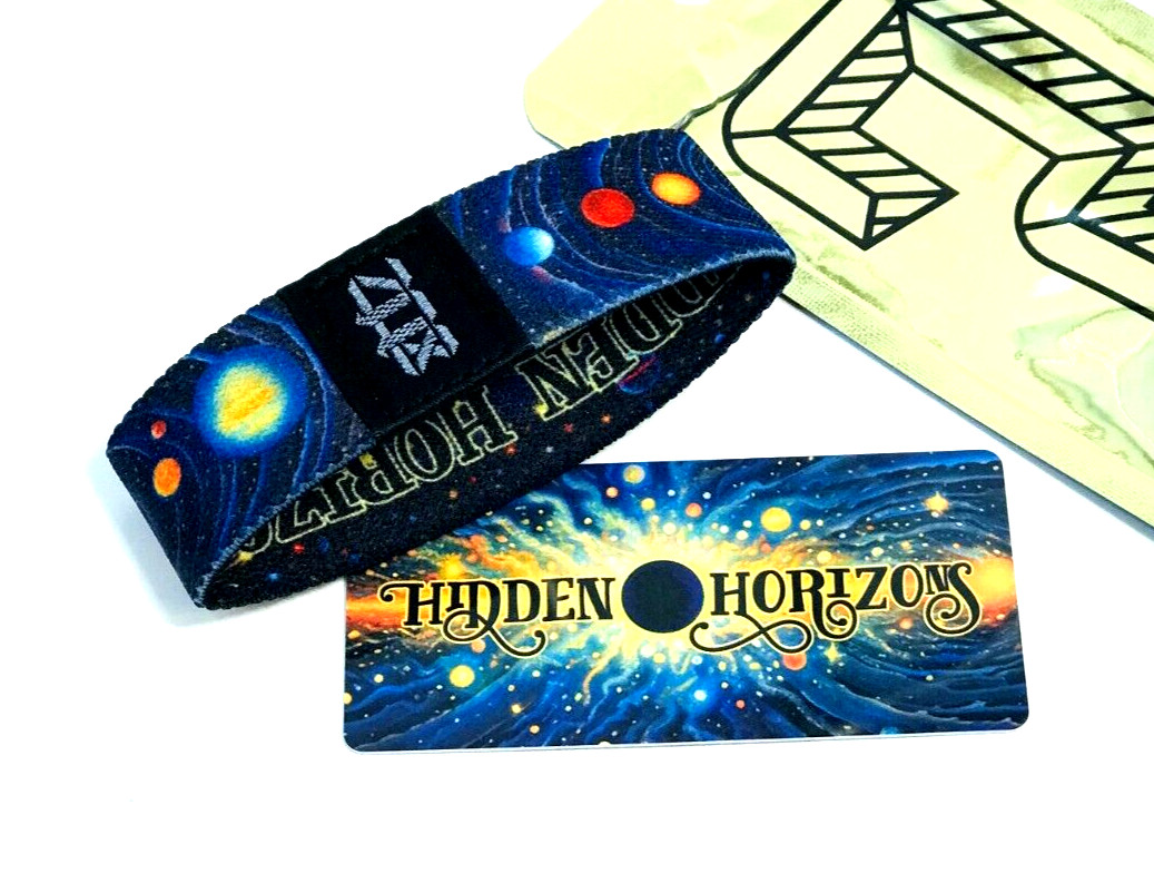 ZOX **HIDDEN HORIZONS** Silver STRAP med Mys NIP Band w/Card