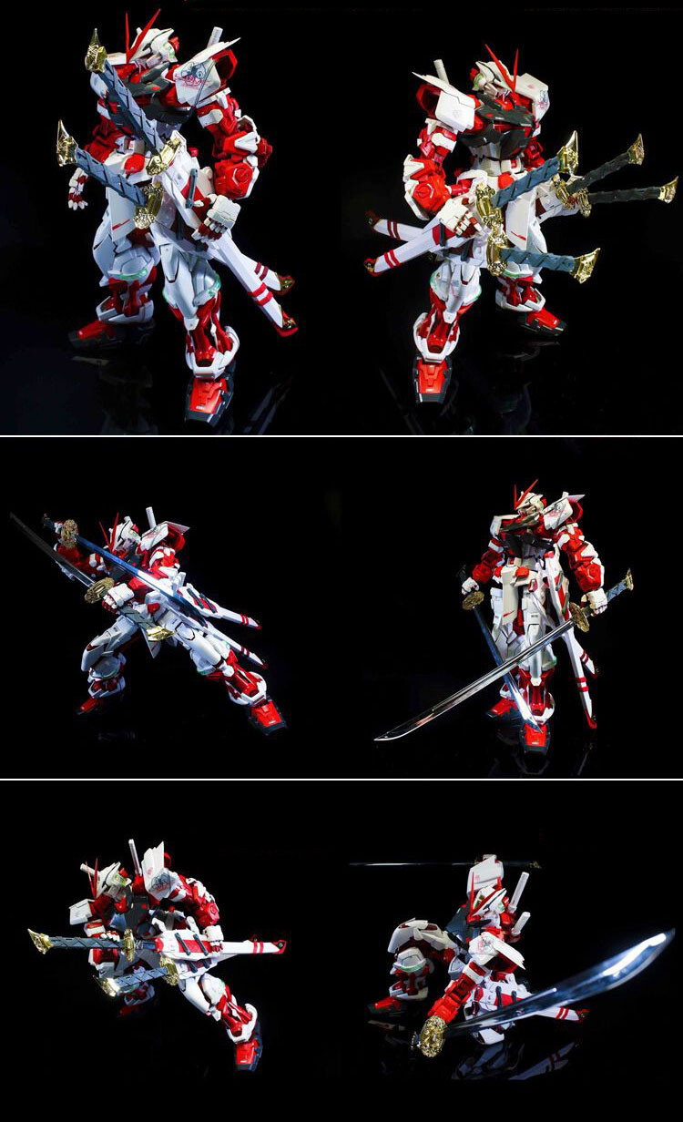 1/60 pair sword additional Katana Model kit & Sheath fits for PG seed Red astray