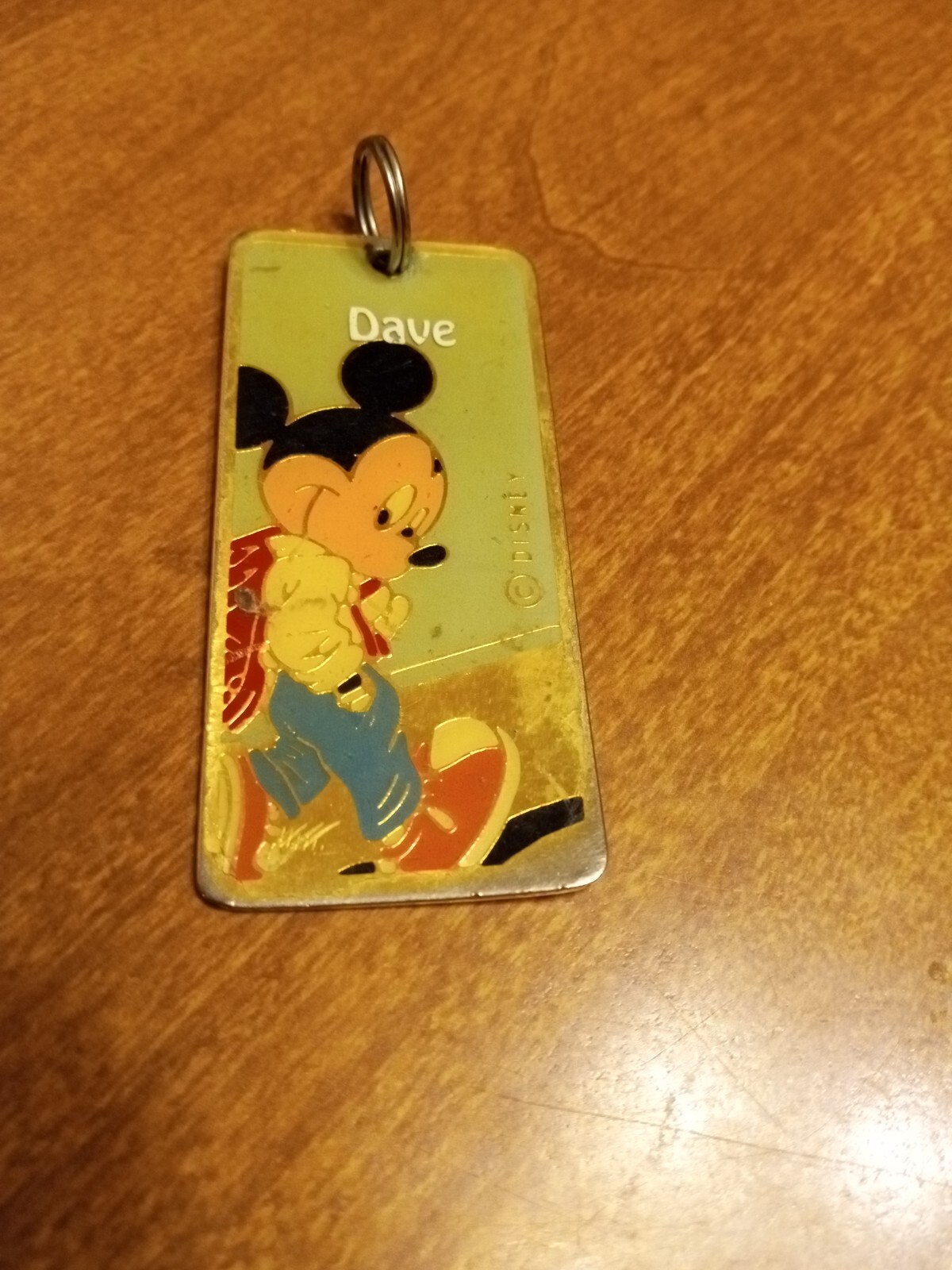 Vintage Disney Key Chains Lot Of 3 Metal And Plastic Rare And Hard To Find