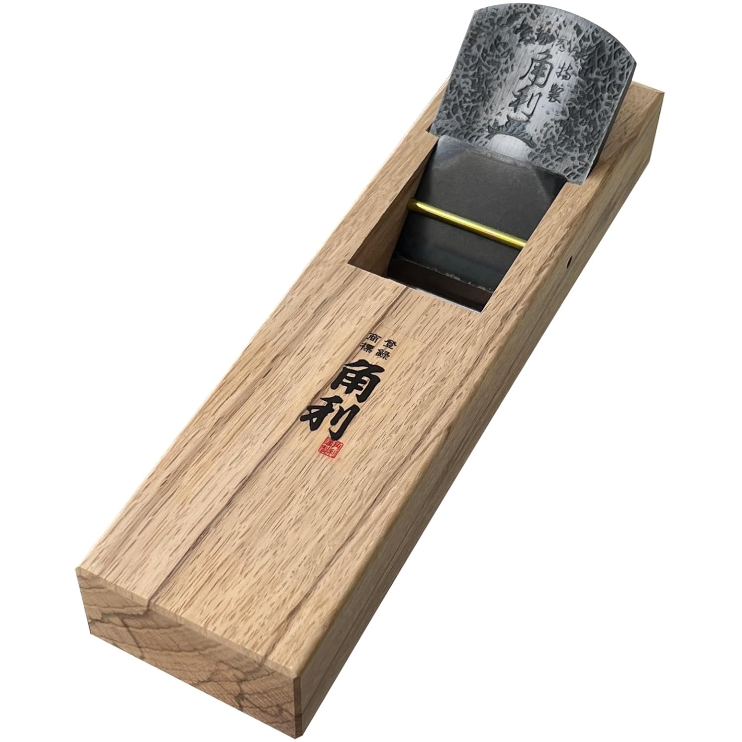 Professional Japanese 50mm Smoothing Plane – Eco Oak Body for Wood Finishing