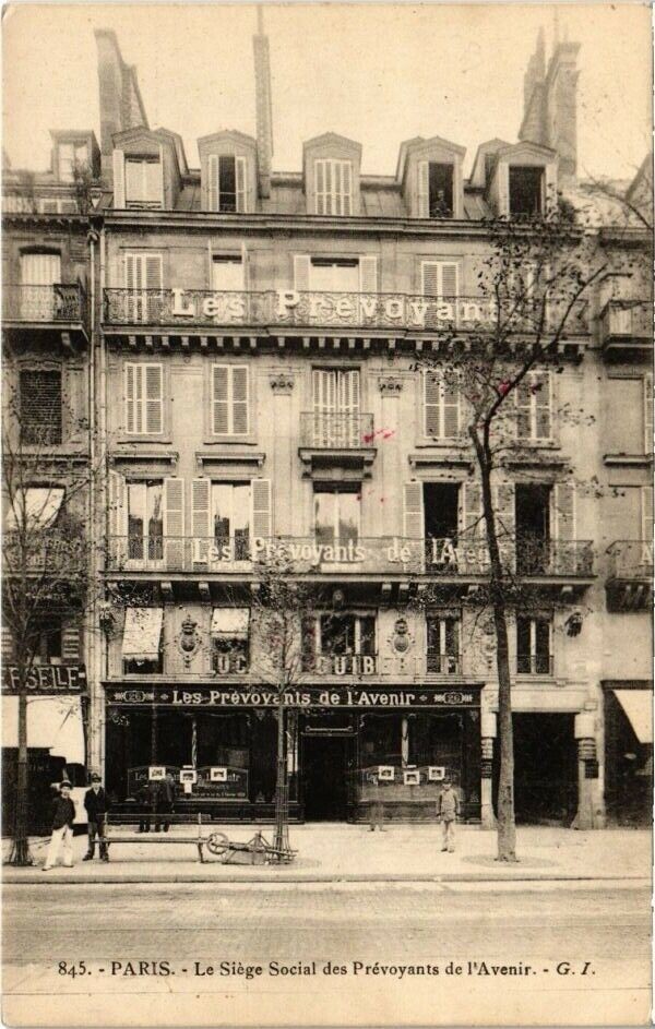 Old postcard Paris – Le Siége Social des Prévoyants et de l’Avenir (80287)