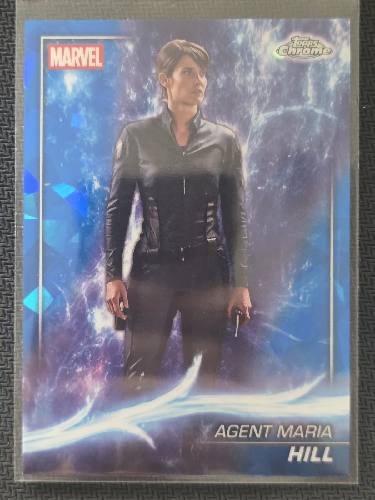 2025 Topps Chrome Sapphire Edition Marvel Studios #30 Agent Maria Hill