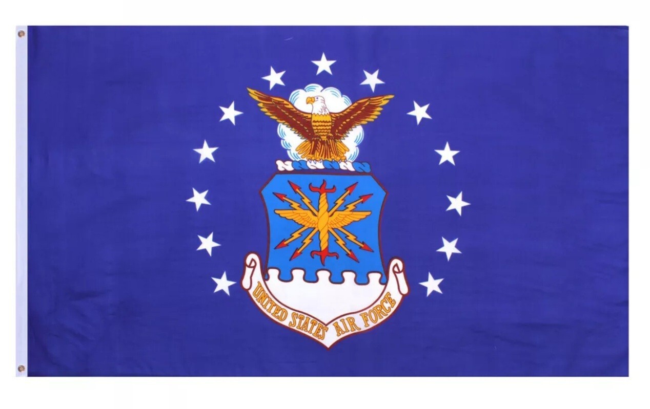 United States Air Force Flag 3×5 Emblem Military, Rothco RN 118915, 1480 – New