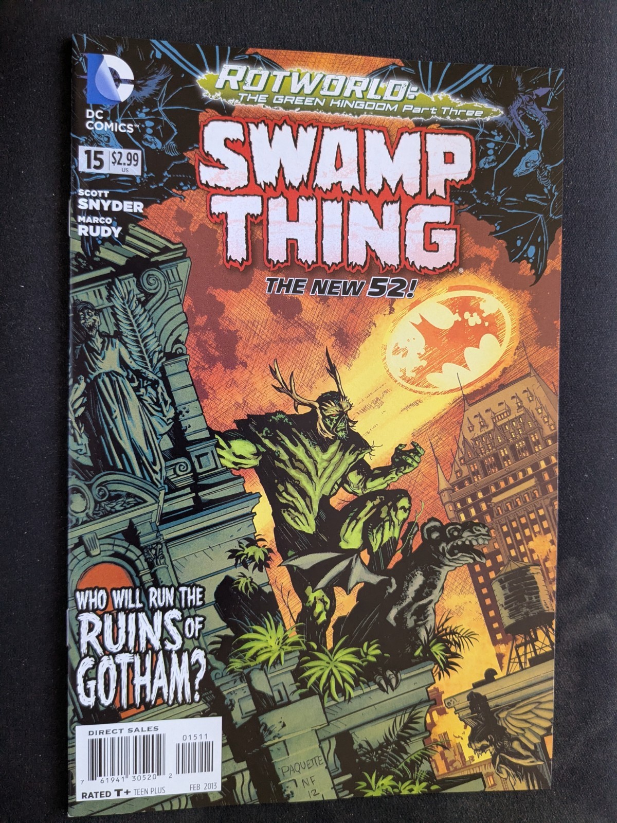 DC Swamp Thing Vol. 5 # 15 Regular Cover Feb ’13 (NM)