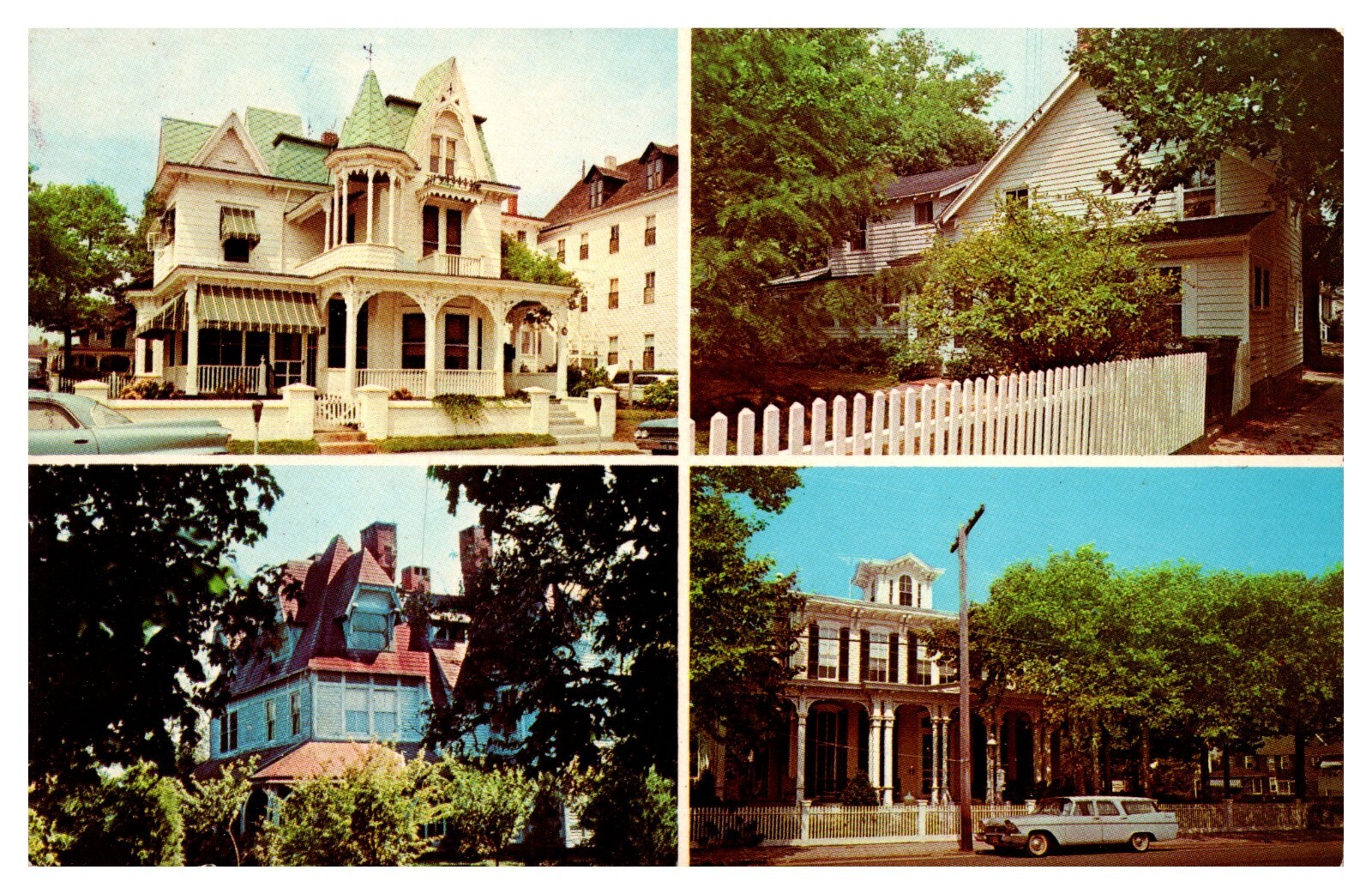 Cape May New Jersey Victorian Village mULTI-vIEW 50S cAR – A55