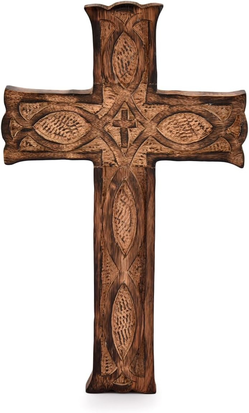 Handmade Wooden Wall Cross Church Home Room Décor