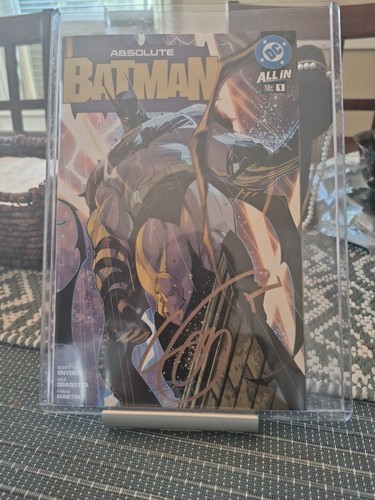 Absolute Batman #1 Jorge Jimenez Fan Expo 2025 Signed By Scott Snyder 1ST PRINT